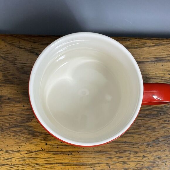 1980's Instant Maxwell House Coffee Cup Mug 8oz‎ Red Made In England - Picture 3 of 8